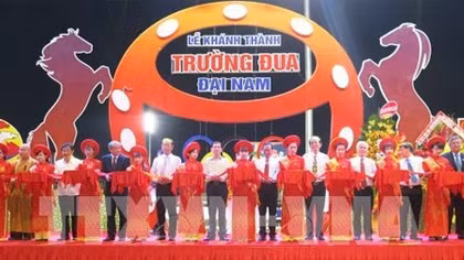 Khánh thành trường đua 2.000 tỷ, tiêu chuẩn quốc tế