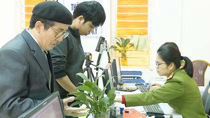 Năm mới tại bộ phận tiếp dân Công an tỉnh Thái Bình