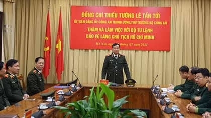 Đảm bảo an ninh, an toàn tuyệt đối tại khu vực Lăng Chủ tịch Hồ Chí Minh