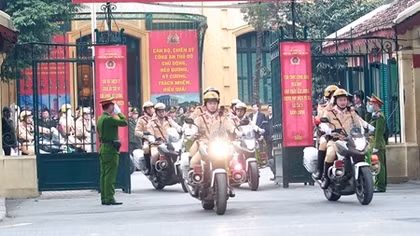 Ra quân, đảm bảo an ninh, an toàn phục vụ Đại hội Đảng toàn quốc lần thứ XIII
