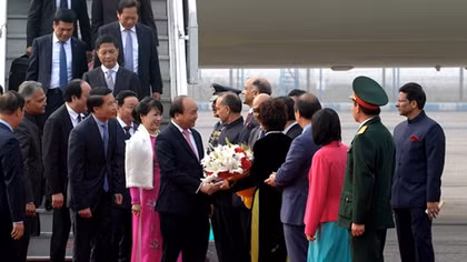 Thủ tướng đến Thủ đô New Delhi, Ấn Độ