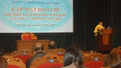 Họp báo giới thiệu Đại hội đại biểu toàn quốc Hội cựu chiến binh Việt Nam
