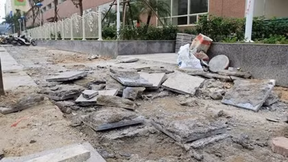 Sai phạm lát đá vỉa hè: 21 cán bộ quận Hà Đông bị kỷ luật