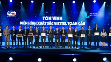 Viettel thưởng cho cá nhân xuất sắc nhất 100 triệu và 1 chuyến học tập tại nước ngoài