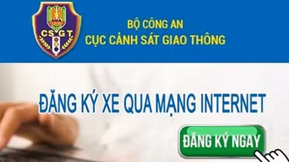 Từ ngày 15-11, thí điểm đăng ký xe ôtô qua mạng internet