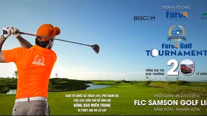 Cơ hội nhận giải thưởng 45.000 USD tại giải Faros Golf Tournament lần 2