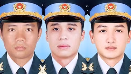 Quyết định truy thăng quân hàm cho 3 phi công hy sinh