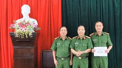 UBND tỉnh Thái Nguyên khen thưởng Công an huyện Đại Từ