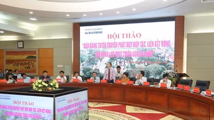 Hội thảo về hợp tác tuyên truyền phát huy hợp tác liên kết vùng