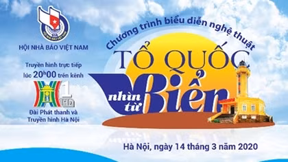 Truyền hình trực tiếp chương trình “Tổ quốc nhìn từ biển”