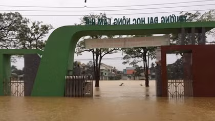 ĐH Huế và ĐH Đà Nẵng được gia hạn thời gian nhập học vì mưa lũ