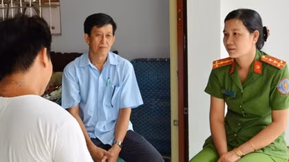 Nữ cán bộ Công an phường được nhân dân tin yêu