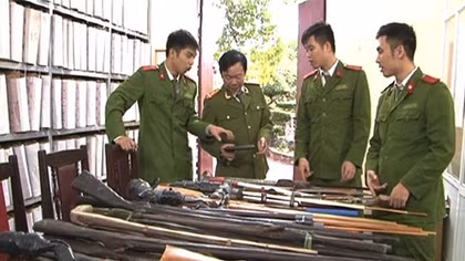 27 biểu mẫu sử dụng trong công tác quản lý vũ khí, vật liệu nổ