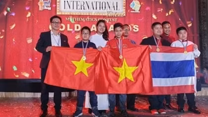 Việt Nam giành 40 huy chương tại cuộc thi “Tìm kiếm tài năng Toán quốc tế” năm 2019