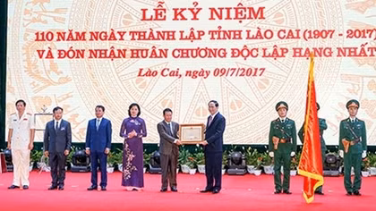 Chủ tịch nước dự kỷ niệm 110 năm Ngày thành lập tỉnh Lào Cai
