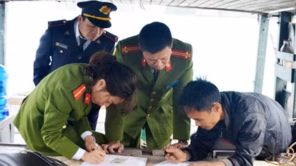 Ngăn chặn, xử lý tình trạng khai thác trái phép thủy sản tại vịnh Hạ Long
