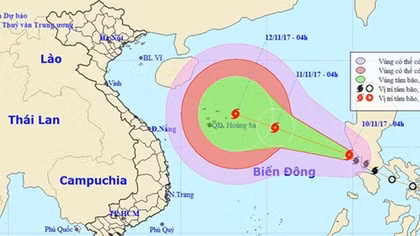 Bộ Công an chỉ đạo các đơn vị ứng phó với bão số 13