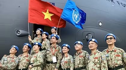 Việt Nam tham gia gìn giữ hòa bình là bước phát triển mới trong hội nhập quốc phòng