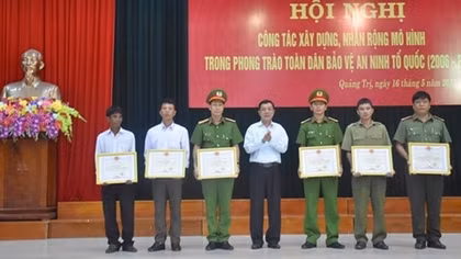 Người dân cung cấp cho Công an Quảng Trị hơn 18.700 nguồn tin về ANTT