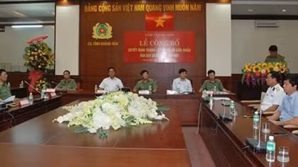 Thành lập Công an cửa khẩu sân bay quốc tế Cam Ranh