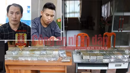 198 bánh heroin giấu trong máy xúc thuê vận chuyển với giá 1 tỷ đồng