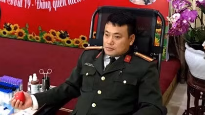 Chuyện về người chiến sỹ cứu 2 em học sinh bị đuối nước