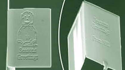 Tấm thiếp mừng Giáng sinh siêu nhỏ