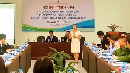  Hà Nội thí điểm mô hình mới về hỗ trợ người tham gia cai nghiện ma túy