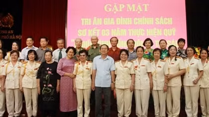 Gặp mặt, tri ân các tập thể, cá nhân đồng hành ủng hộ Quỹ “Nghĩa tình đồng đội Võ Thị Sáu”