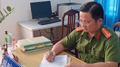 Đại úy Ngô Hoàng Dự chia sẻ về điều tra tội phạm ma túy