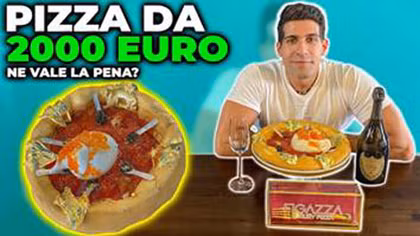 Chiếc bánh pizza đắt nhất thế giới