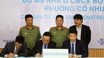 Dự án Khu nhà ở xã hội cho CBCS Công an vượt tiến độ 30% 