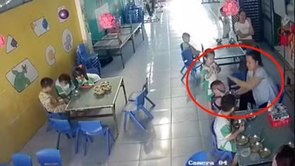 Yêu cầu đình chỉ công việc bảo mẫu đánh bé trai