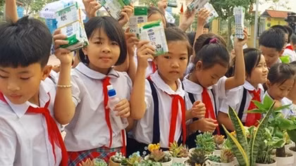 Môi trường xanh cho học sinh Thủ đô