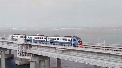 Cầu đường sắt dài nhất châu Âu
