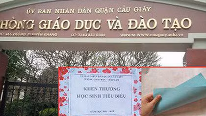 Phòng Giáo dục xin lỗi vụ học sinh tiêu biểu được tặng gói quà rỗng