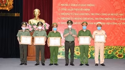 Công an tỉnh Thanh Hoá sơ kết công tác 6 tháng đầu năm 2021