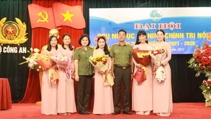 Đại hội phụ nữ Cục An ninh Chính trị Nội bộ