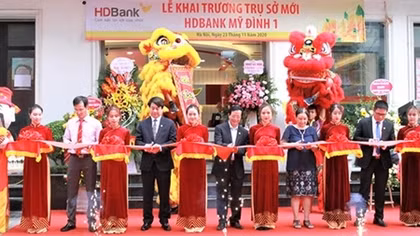 HDBank Mỹ Đình 1 khai trương trụ sở mới