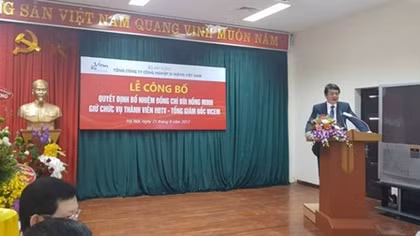 Tập đoàn Xi măng bổ nhiệm Tổng giám đốc mới