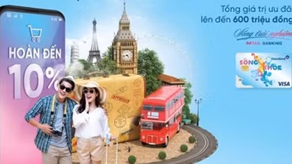 Hoàn đến 500.000 VND khi chi tiêu bằng thẻ Visa debit Sống khỏe