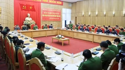 4 lực lượng họp bàn công tác phòng, chống tội phạm