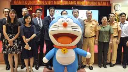 Phát động cuộc thi sáng tác “Doraemon với ATGT” 