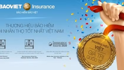 Bảo hiểm Bảo Việt dành trọn 2 giải thưởng danh giá khu vực Châu Á