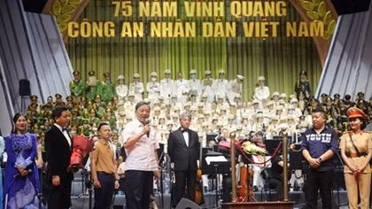 Đảm bảo an toàn tối đa cho người tham gia chương trình nghệ thuật “75 vinh quang CAND Việt Nam”