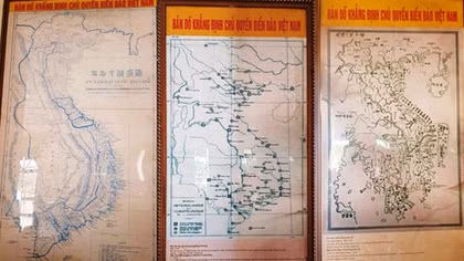 Nhiều người yêu thích khi được xem bản đồ khẳng định Hoàng Sa, Trường Sa của Việt Nam