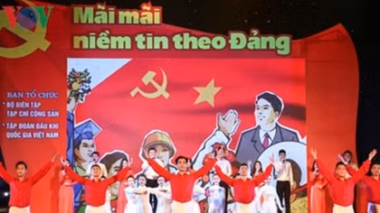 Chương trình nghệ thuật “Mãi mãi niềm tin theo Đảng”
