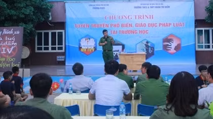 Nâng cao ý thức phòng, chống ma túy cho học sinh trường Đoàn Thị Điểm