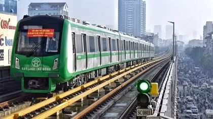 13 đoàn tàu Cát Linh - Hà Đông được cấp chứng nhận đăng kiểm tạm thời