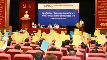 BIDV tổ chức Đại hội đồng cổ đông thường niên năm 2019